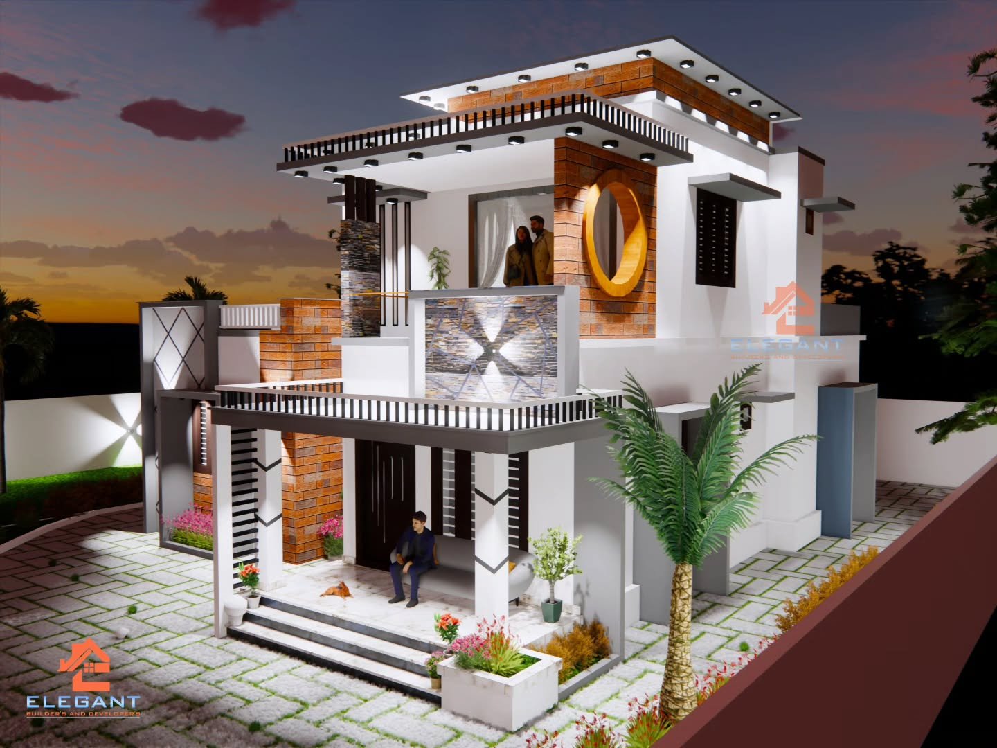 The Grand Horizon Villa Isometric View